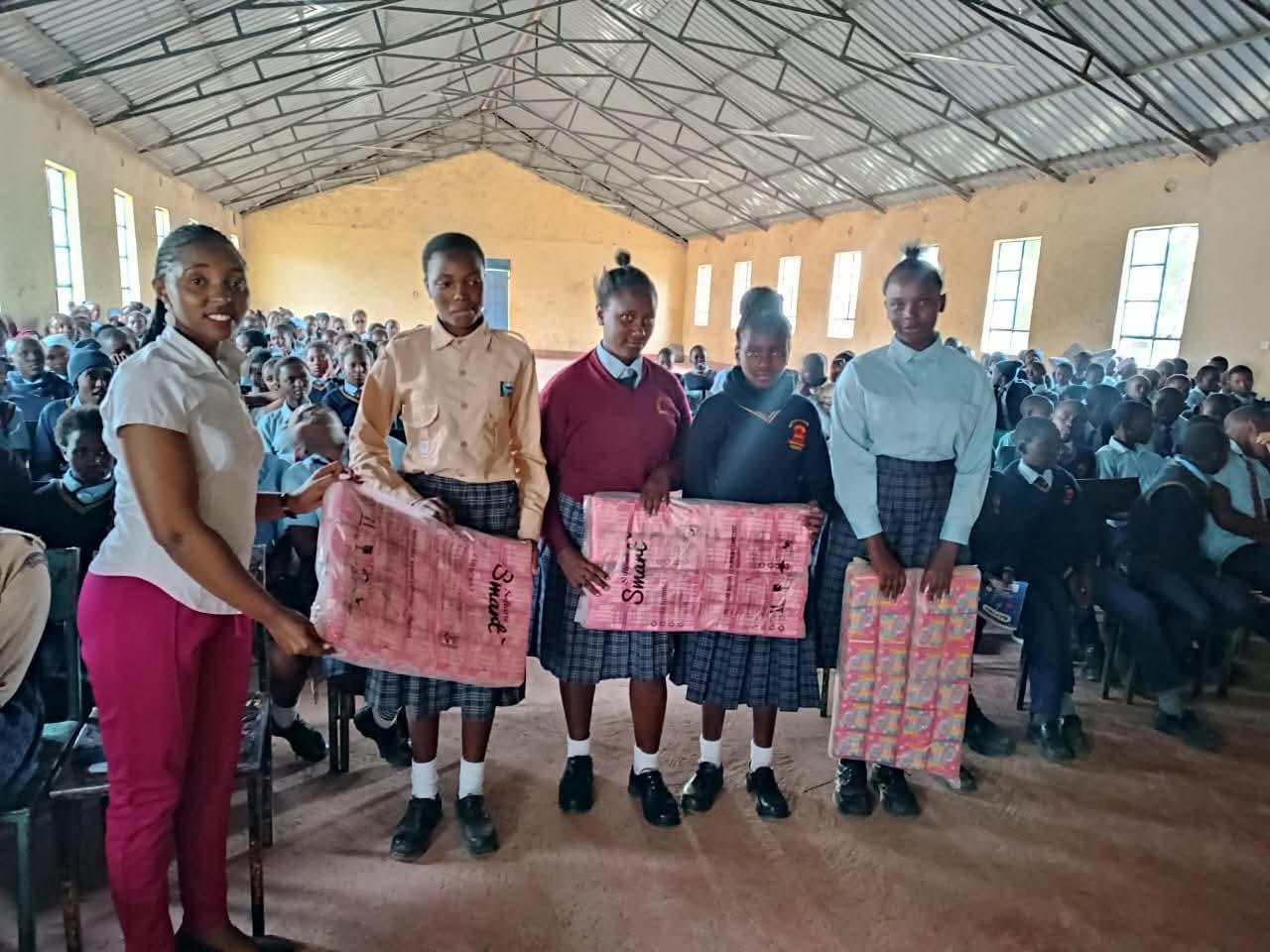 Sanitary towels aid